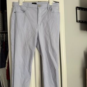 Talbots Blue Chinos Straight-Leg Essential